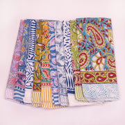 Printed Cotton Bandanas, Unisex Neck & Head Wrap, Lightweight Bandana, Eco-Friendly Scarf, Style Cotton Bandana - 10pcs